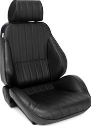 Procar Rally XL Recliner Black Vinyl Seat 80-1000-51R-XL