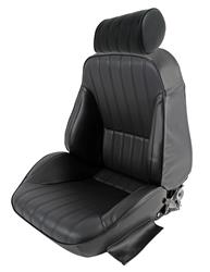 Procar Rally XL Recliner Black Vinyl Seat 80-1000-51L-XL