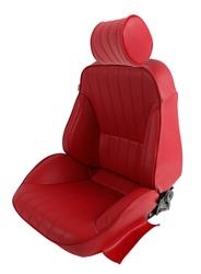 Procar Rally XL Recliner Red Vinyl Seat 80-1000-58L-XL