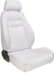 Scat Procar Elite Series 1100 White Vinyl Seat 80-1100-53L