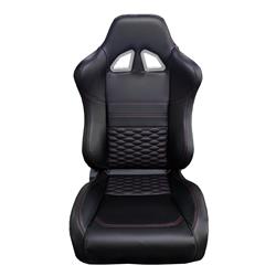 Procar Diablo Series 1603 Black Vinyl Seat 80-1603-51R