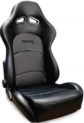 Procar Sportsman Pro Recliner Series 1615 Black Vinyl Seat 80-1615-51