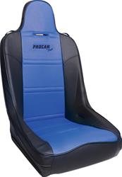 Procar All-Terrain Suspension Black/blue Vinyl Seat 80-1620-59