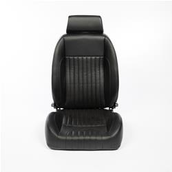 Procar Heritage Series Reclining Black Vinyl Seat 80-1685-51