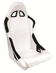 Procar Xtreme Series 1700 White Vinyl Seat 80-1700-53R