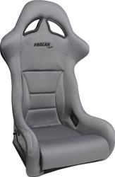 Procar Drifter Series 1780 Gray Velour Seat 80-1780-62