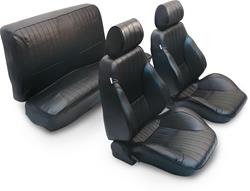 Procar Elite Style Rear Seat Covers for 1965-1966 MUSTANG - 80-6515-51