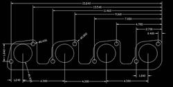 Schoenfeld Header Flanges 0603WS