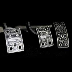 Steeda Ford Mustang Pedal Covers for 1979-2004 MUSTANG - 555-1152