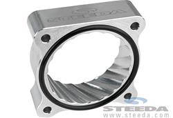 Steeda Billet Throttle Body Spacers for 2015-2020 MUSTANG - 555-3195