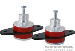Steeda Ford Mustang Heavy-Duty Adjustable Engine Mounts for 2007-2014 MUSTANG - 555-4009