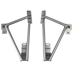 Steeda Three Point Frame Rail and Torque Box Braces for 2005-2014 MUSTANG - 555-5551