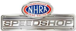 NHRA Embossed Metal Speedshop Signs 442017