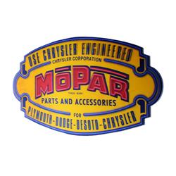 Mopar Parts And Accessories Lenticular Wood Sign 472464