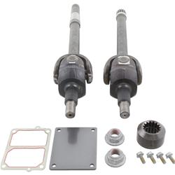 Spicer Drivetrain Products Front Axle Shafts for 2020-2022 GLADIATOR, 2018-2022 WRANGLER - 10044474