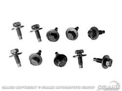 Scott Drake Hood Hinge Mounting Kits 359662-SMK