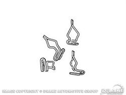 Scott Drake Door Panel Clips