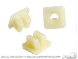 Scott Drake License Plate Nut Fasteners 380707-S