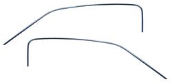 Scott Drake Drip Rail Moldings for 1965-1966 MUSTANG - C5ZZ-6351726-7A