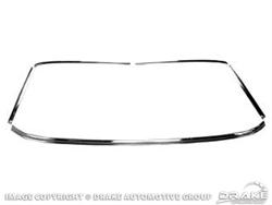 Scott Drake Windshield and Door Window Moldings