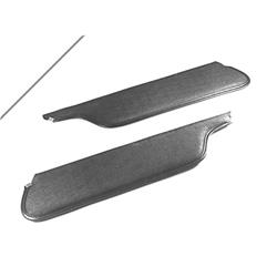 Scott Drake Interior Sunvisors for 1964-1966 MUSTANG - C5ZZ-6504104-WT