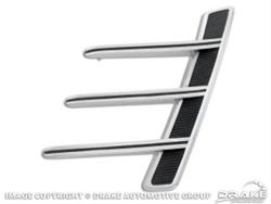 Scott Drake Quarter Panel Ornaments for 1966 MUSTANG - C6ZZ-65290A767S