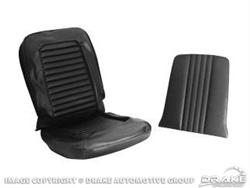 Scott Drake Standard Seat Upholstery for 1966 MUSTANG - 66CP-S-FULL-BL