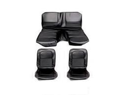 Scott Drake Deluxe Seat Upholstery for 1967 MUSTANG - 67FB-D-FULL-BK