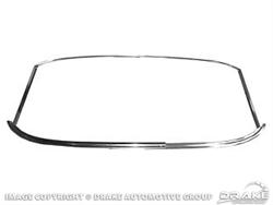 Scott Drake Windshield and Door Window Moldings for 1969-1970 MUSTANG - C9ZZ-630313448K