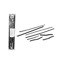 Scott Drake Concours Window Channel Strips C9ZZ-6321458-9S