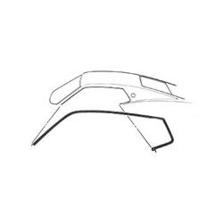 Scott Drake Replacement Weatherstrip Seals C9ZZ-6351222-3C