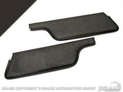 Scott Drake Interior Sunvisors for 1969-1970 MUSTANG - C9ZZ-6504104-BK