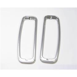 Scott Drake Bronco Taillight Bezels for 1967-1977 BRONCO - C7TZ-99279A6-7B