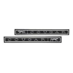 Scott Drake Emblems for 1967-1968 COUGAR - C7WY-6528818-9A