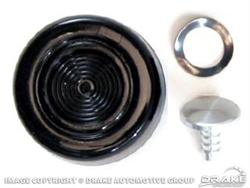 Scott Drake Window Crank Knobs for 1968-1973 MUSTANG - C8AZ-6223352-BK