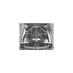 Scott Drake Underhood Stainless Trim for 1969-1970 MUSTANG - ACC-UHT-69