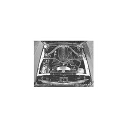 Scott Drake Underhood Stainless Trim for 1969-1970 MUSTANG - ACC-UHT-69