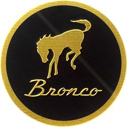 Scott Drake Emblems for 1966-1977 BRONCO - ACC-BRONCO-EMB