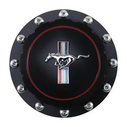 Scott Drake Fuel Tank Caps for 1964-1973 MUSTANG - B-9030-H-BK