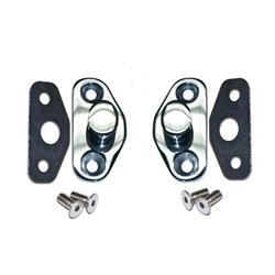 Scott Drake Door Striker Assemblies for 1966-1977 BRONCO, 1964-1966 MUSTANG - C2OZ-6222008-SS