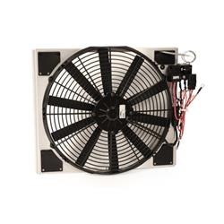 16 Inch 1,650 CFM Scott Drake Premium Electric Fan and Shrouds C3DZ-8146-8600A