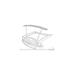 Scott Drake Replacement Weatherstrip Seals C4DZ-16A238-A