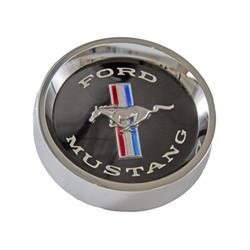 Scott Drake Styled Steel Hub Caps for 1965-1966 MUSTANG - C5ZZ-1130-BK