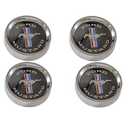 Scott Drake Styled Steel Hub Caps for 1965-1966 MUSTANG - C5ZZ-1130-WB