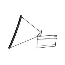 Scott Drake Replacement Weatherstrip Seals C5ZZ-6521450-A