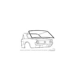 Scott Drake Replacement Weatherstrip Seals C5ZZ-6542084-A