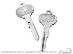Scott Drake Blank Keys for 1965-1966 MUSTANG - C5ZZ-6543562-B