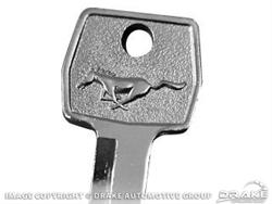 Scott Drake Mustang Key Blank Trunk Original Style 1967-1973 