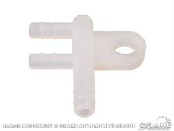 Scott Drake Windshield Washer Hose Components for 1967-1970 FAIRLANE, 1967 MUSTANG, 1967-1969 THUNDERBIRD - C7SZ-17A601-A