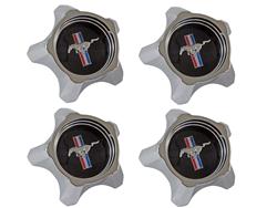 Scott Drake Styled Steel Hub Caps for 1967 MUSTANG - C7ZZ-1130-BK